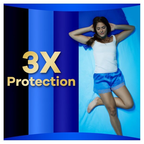 Higienski vložki Always Ultra Secure Night (velikost 4) s krilci<br>6 x 9 kosov