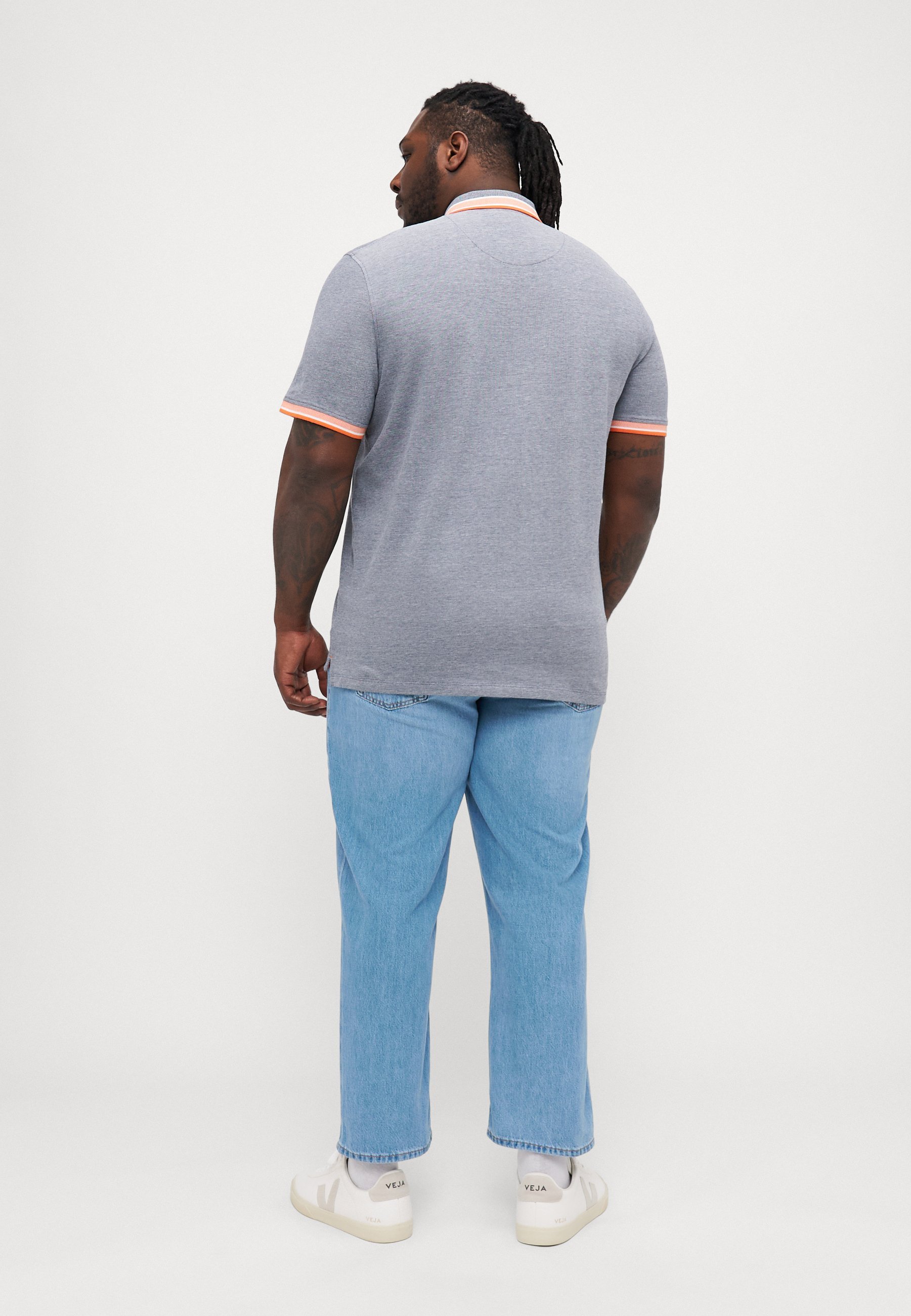 Jack & Jones JJEPAULOS SS NOOS PLS - Koszulka polo - granatowa