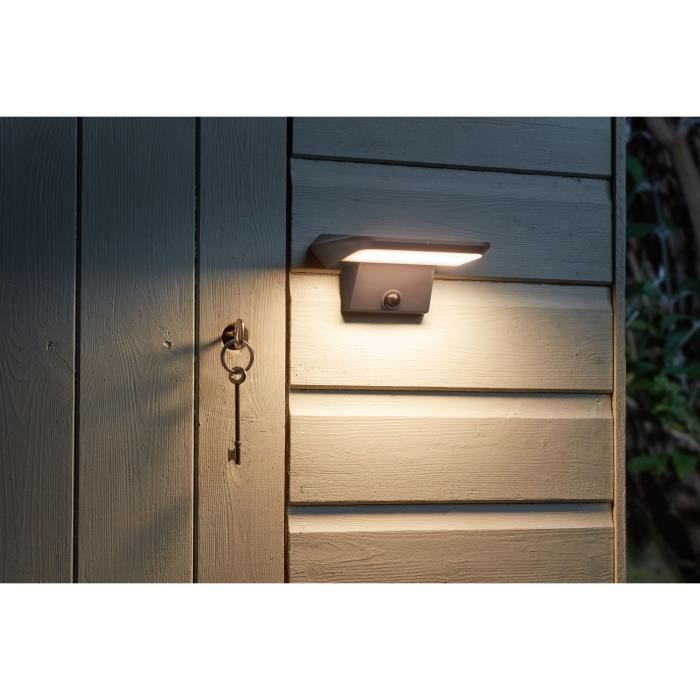Spot solaire - SMART GARDEN - Sentry - 800 Lumens - PIR - 7,5 x 15,5 cm - Détecteur de mouvements
