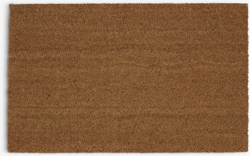 GEORGINE durvju paklājiņš GEORGINE 50x80x1.5 dabīga kokosšķiedra