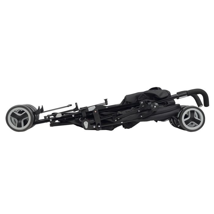 TROTTINE ARKANSAS Multi-Position Reclining Stroller, Black & Star