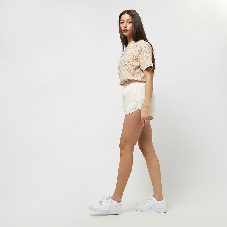 Kleine, gewebte Track-Shorts mit charakteristischer Signatur