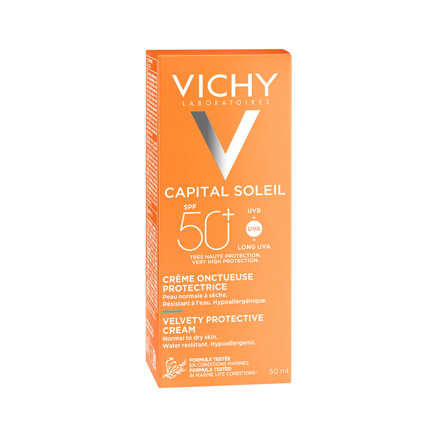 Vichy Capital Soleil Aksamitny krem do twarzy SPF50+