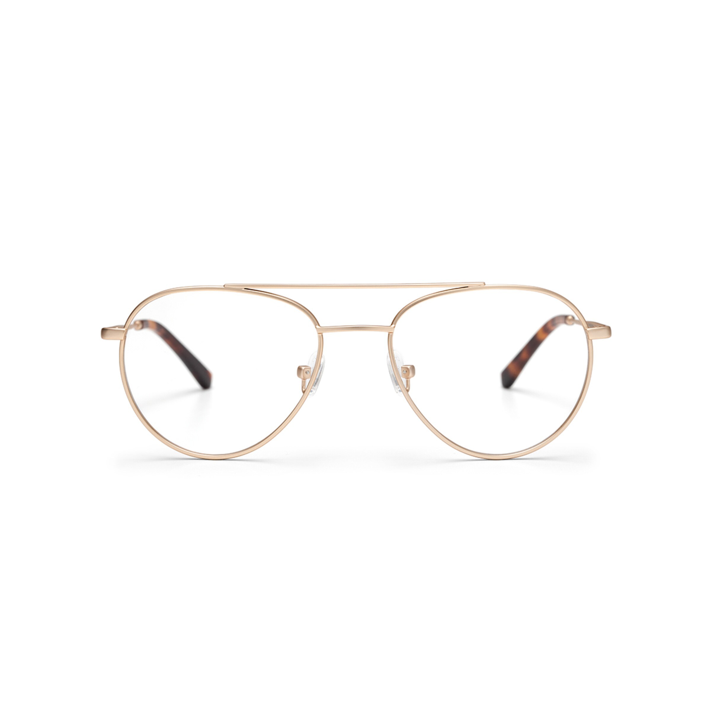 Soho Small Matt Gold avec verres correcteurs