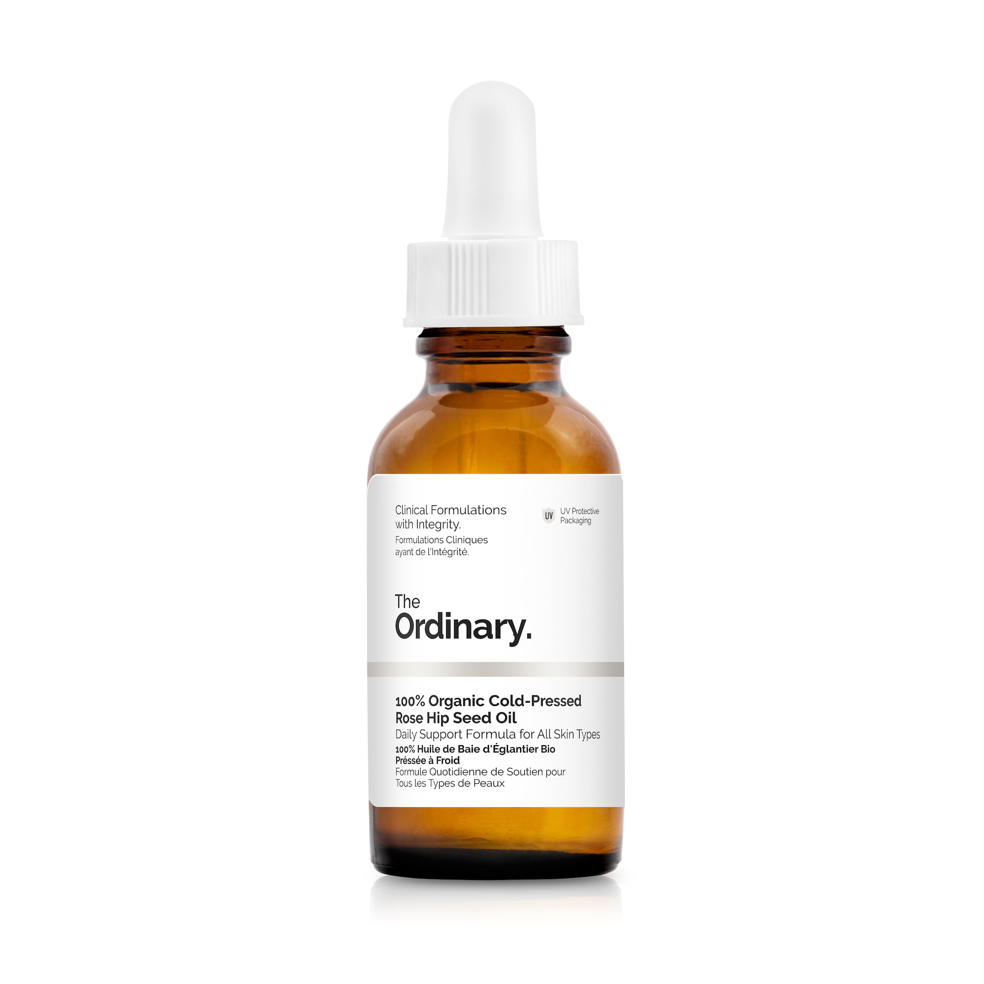 Ulei de semințe de măceșe 100% organic, presat la rece, 30 ml - The Ordinary