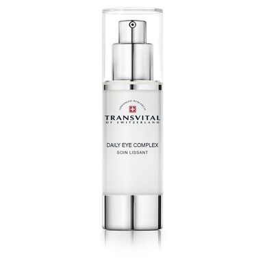 Transvital Daily Eye Complex krema za zaglađivanje područja oko očiju za smanjenje natečenosti i dehidrirane kože 15 ml 15 ml