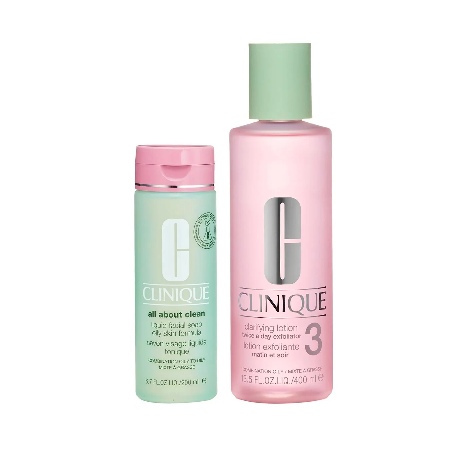 Sistema 3 Fasi Clarifying Lotion 3 - Cofanetto Detergente, Sapone detergente viso, Esfoliante viso