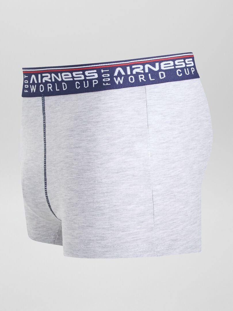 Zestaw 3 bokserek „Airness” – CZERWONE
