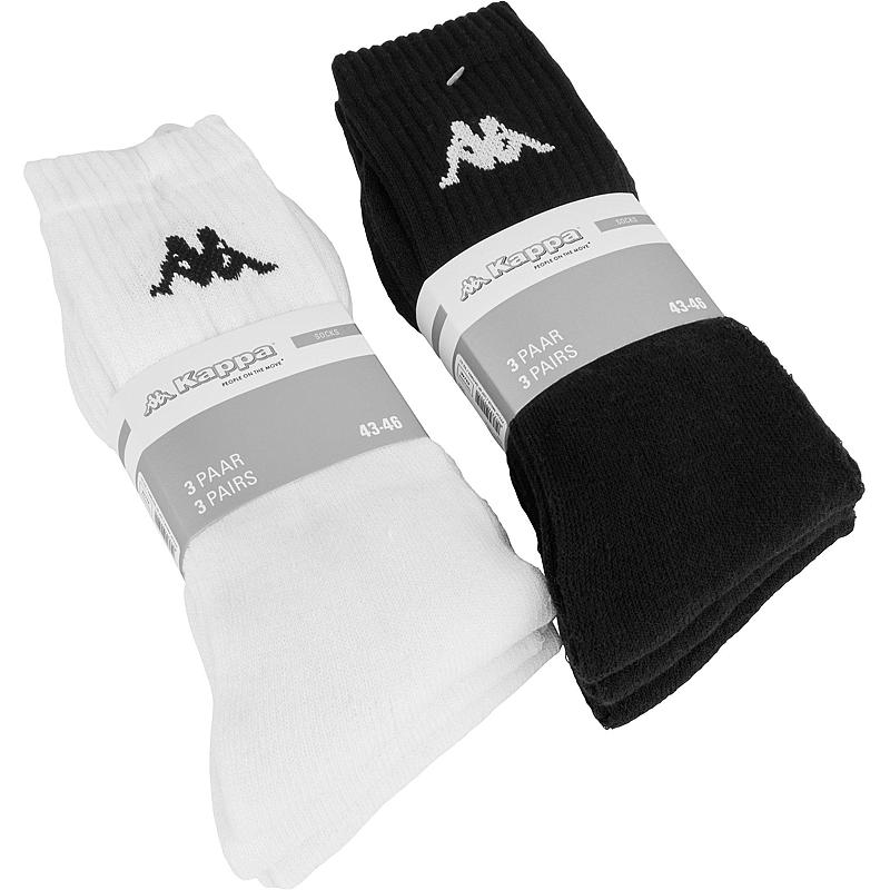 Calcetines Kappa, paquete de 3 unidades, tallas 39/42-43/46