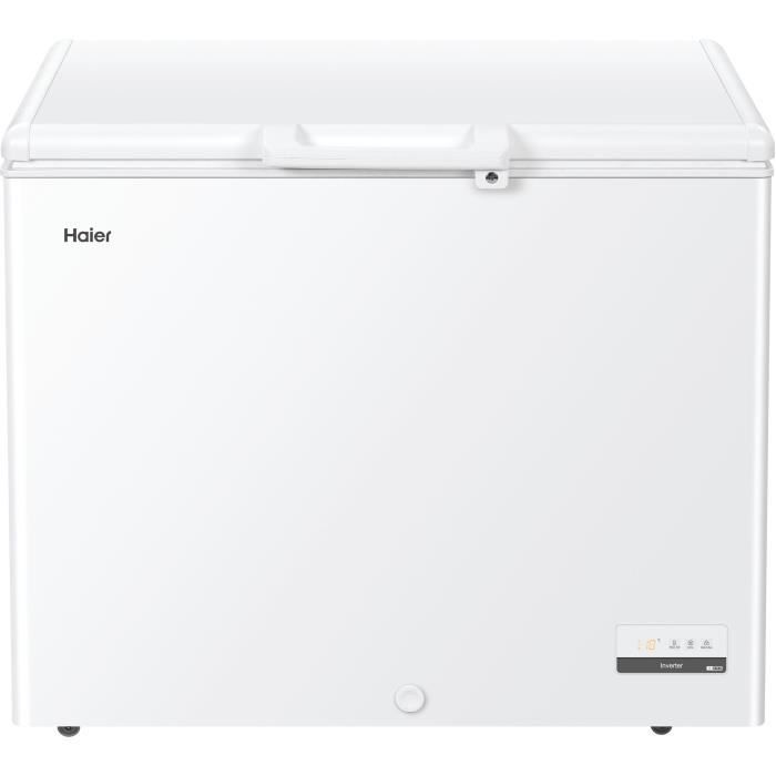 Chest freezer - HAIER - Series 5 HCE301E - Energy Class E - 300 L - 89.5 x 111 x 62 cm - White