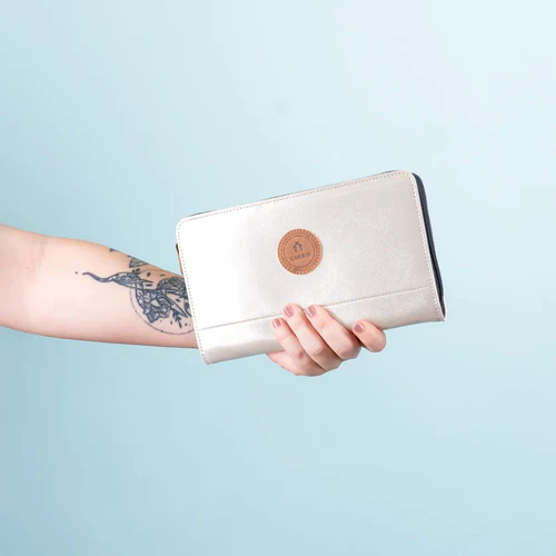 Cabaia Large Gold Honolulu Wallet