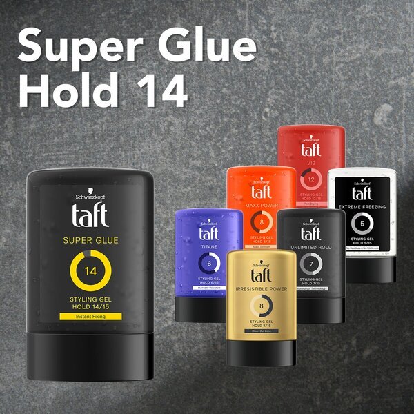 Taft Super Glue Level 14 Haargel<br>300ml