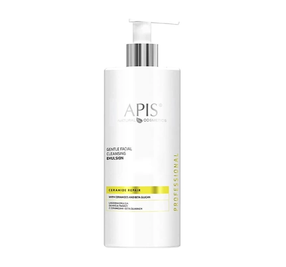 Apis Professional Ceramide Repair łagodna emulsja do mycia twarzy z ceramidami i betaglukanem 500 ml