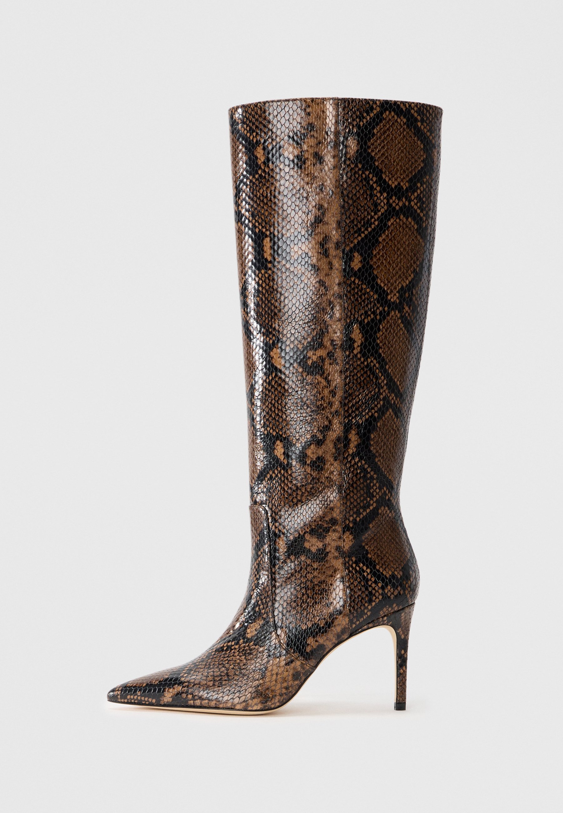 Stuart Weitzman POWER 85 - Laarzen met hoge hakken - espresso