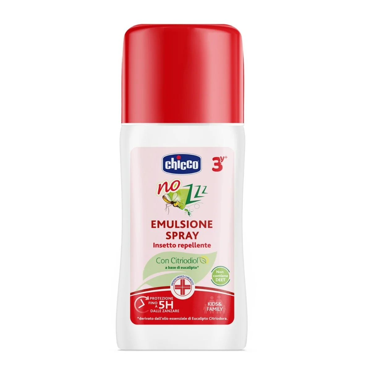 CHICCO Repelente de insetos Chicco spray 3+ 100 ml sem DEET