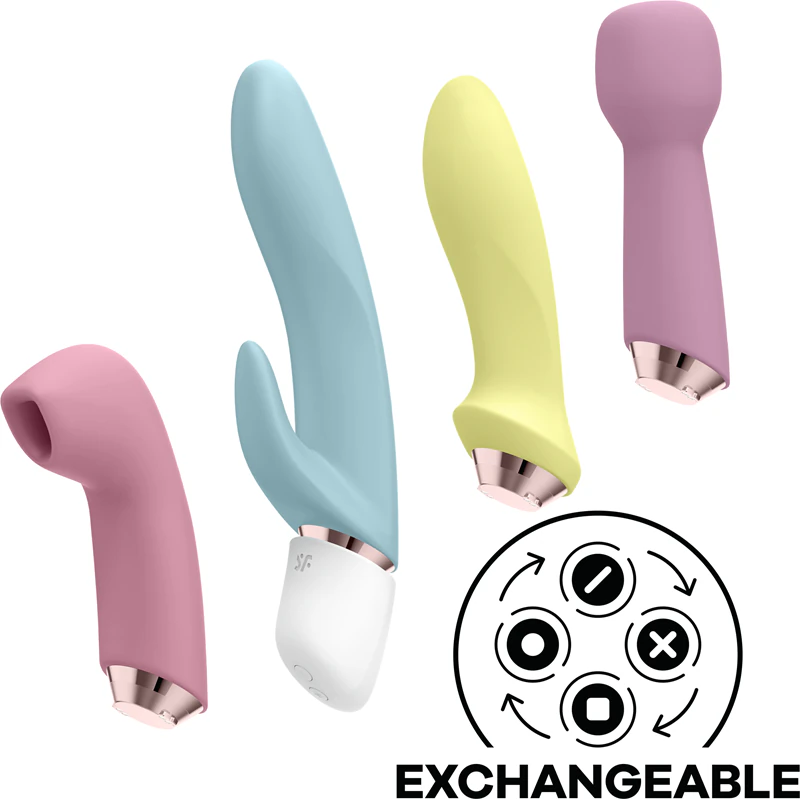 Sada erotických doplňků Satisfyer Marvelous ve čtyřech barvách