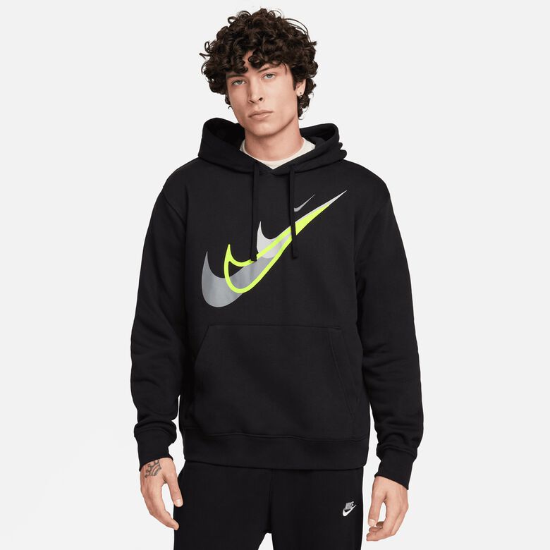 Sportieve fleece hoodie