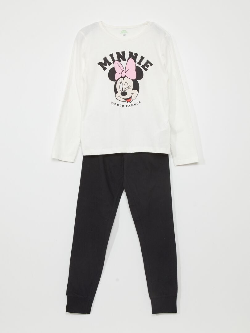 Set pijama Disney din 2 piese - ALB