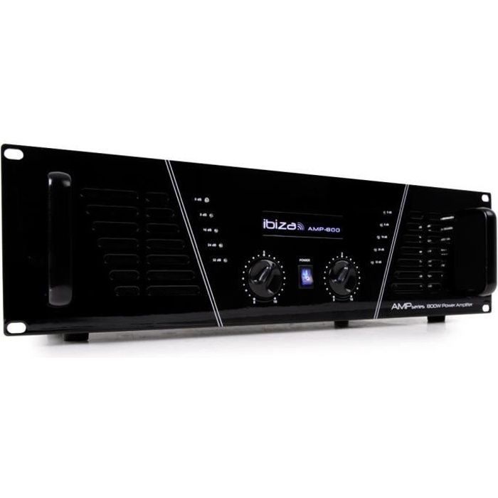 Amplificatore PA IBIZA SOUND AMP800 2 x 600 W