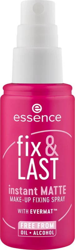 essence Fix & LAST MATTE matējošais grima fiksējošais sprejs