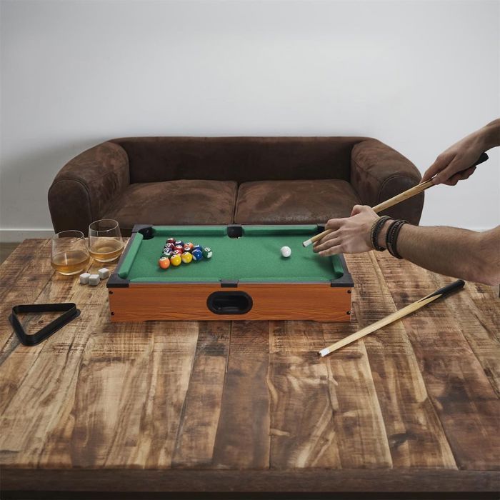 Jeu de Table Billard Américain 51.6 x 9.9 x 31.7CM - SULLIVAN