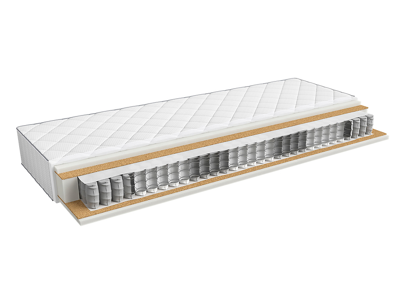 Materac sprężynowy kieszeniowy Alya 90x200 H4