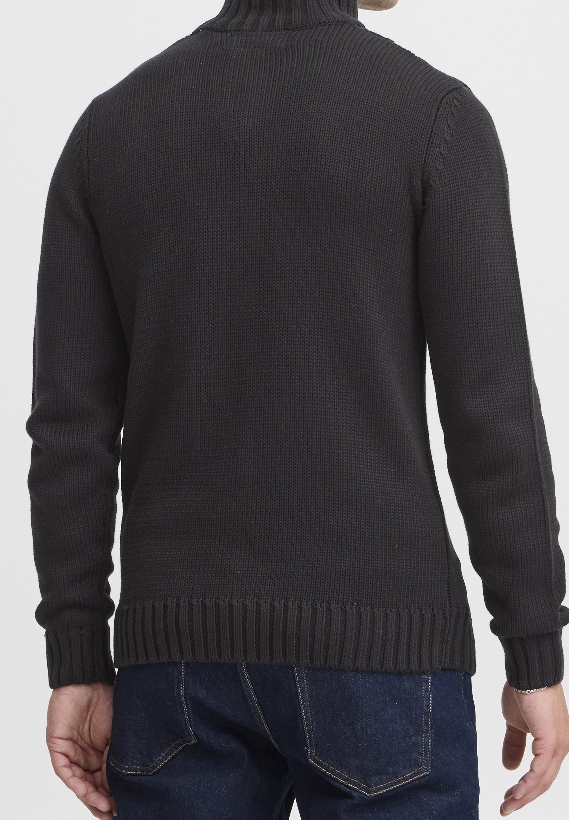 Maglione tinta unita - nero