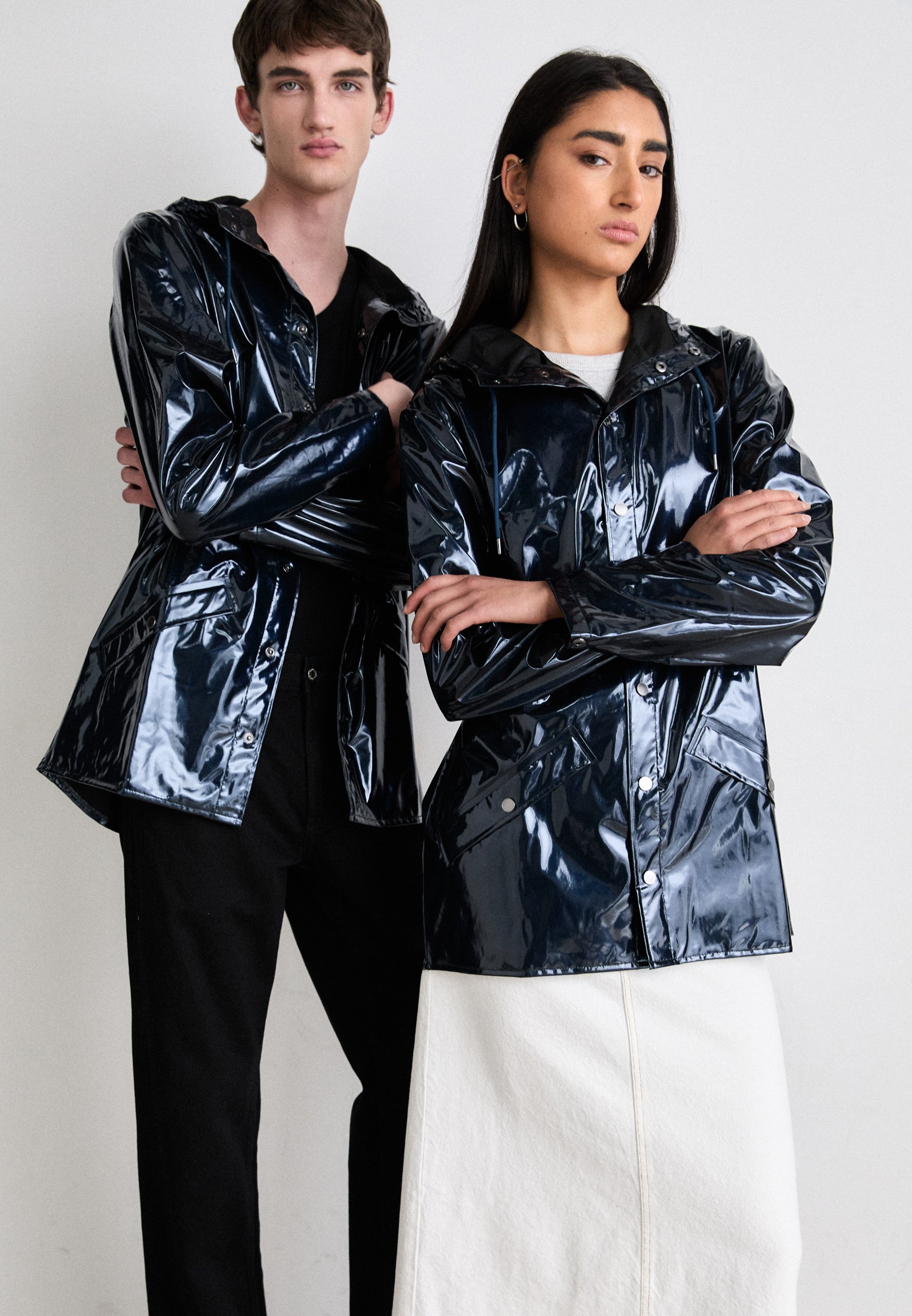 Veste imperméable unisexe - Parka - Déversement