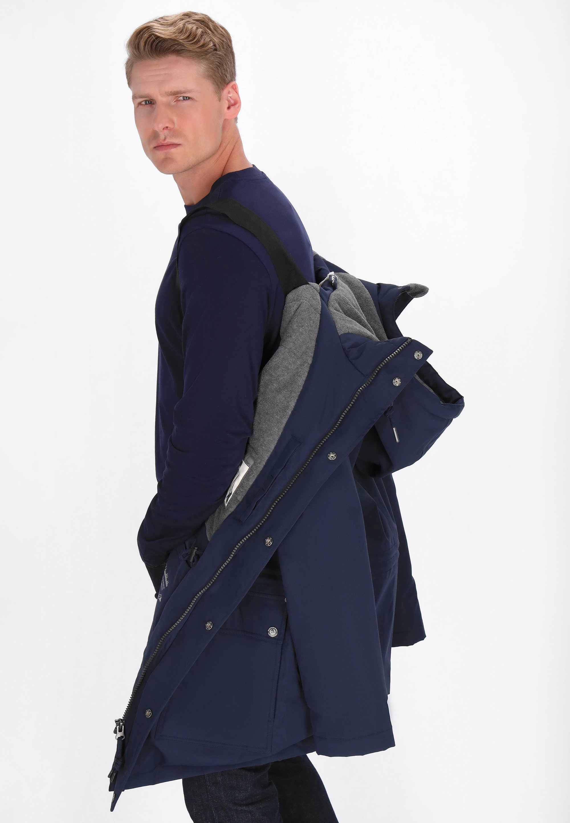 Cappotto invernale Schmuddelwedda - blu navy