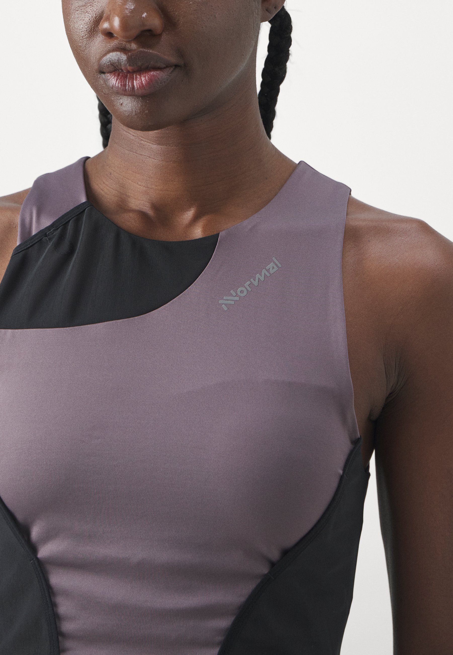 NNormal RACE - Sportbeha met gemiddelde ondersteuning - dunkelviolett