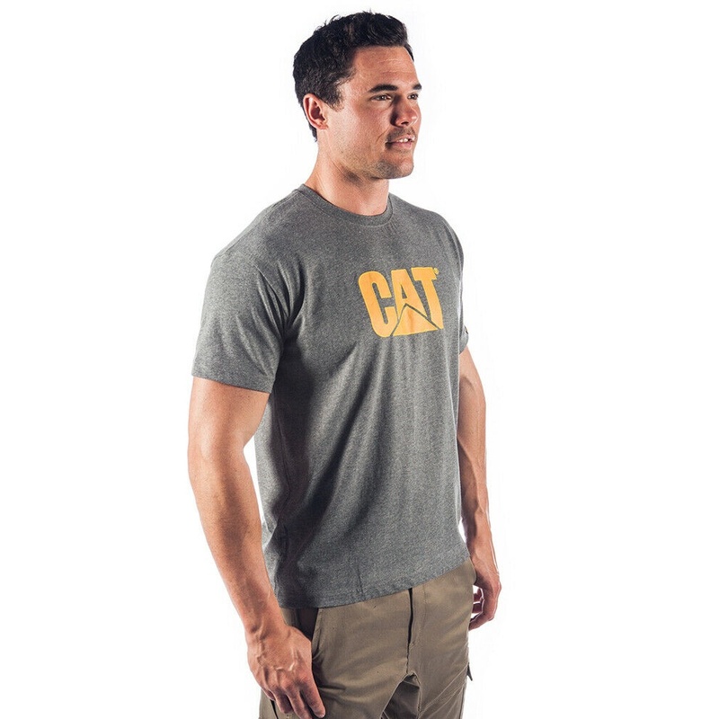  Camiseta Con Logo Caterpillar védjegy
