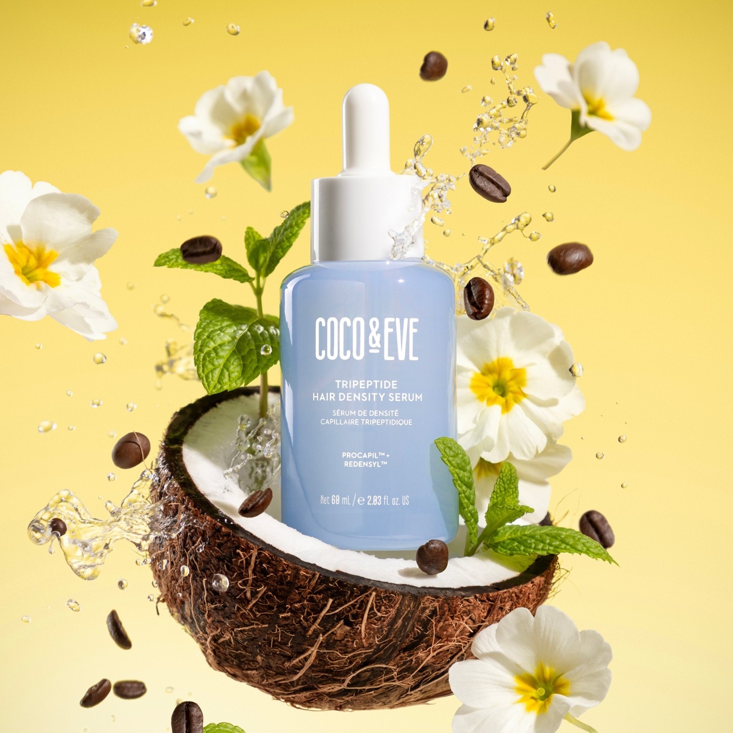 Coco & Eve hovedbundsserum til tykkere hår – 60 ml