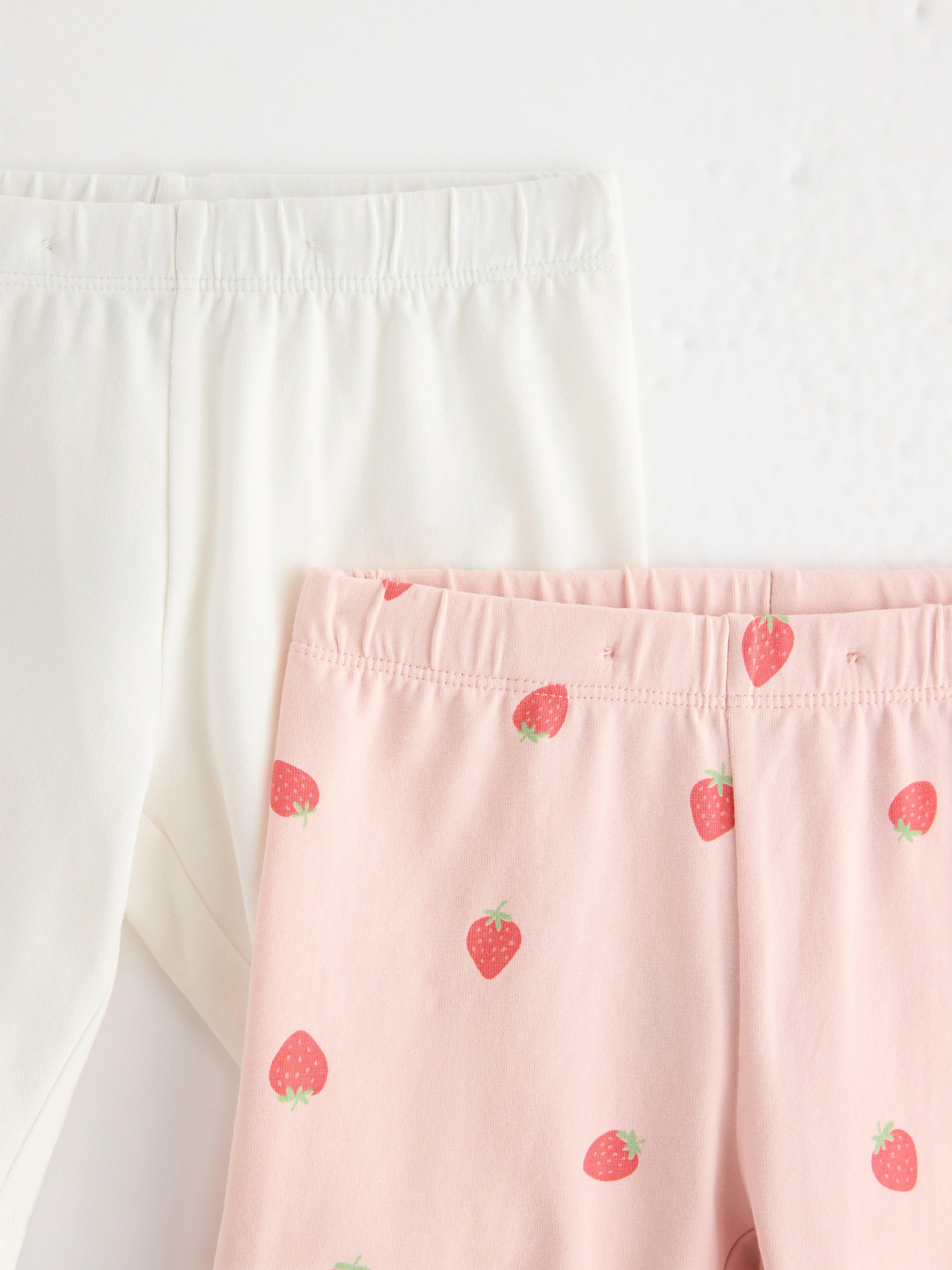Short de cyclisme (lot de 2) rose clair poudré