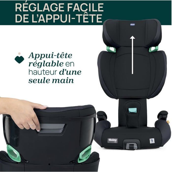 Silla de coche para niños de 3 a 12 años (15-36 kg, 100-150 cm) Grupo 1/2/3 - Isofix, reclinable, regulable en altura - Reposabrazos acolchados