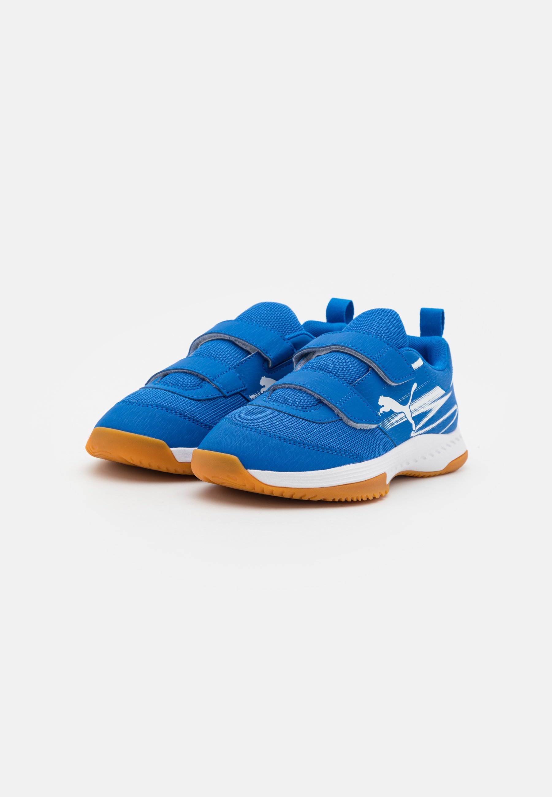 Puma VARION II UNISSEX - Tênis de handebol - azul royal/branco com detalhes em borracha