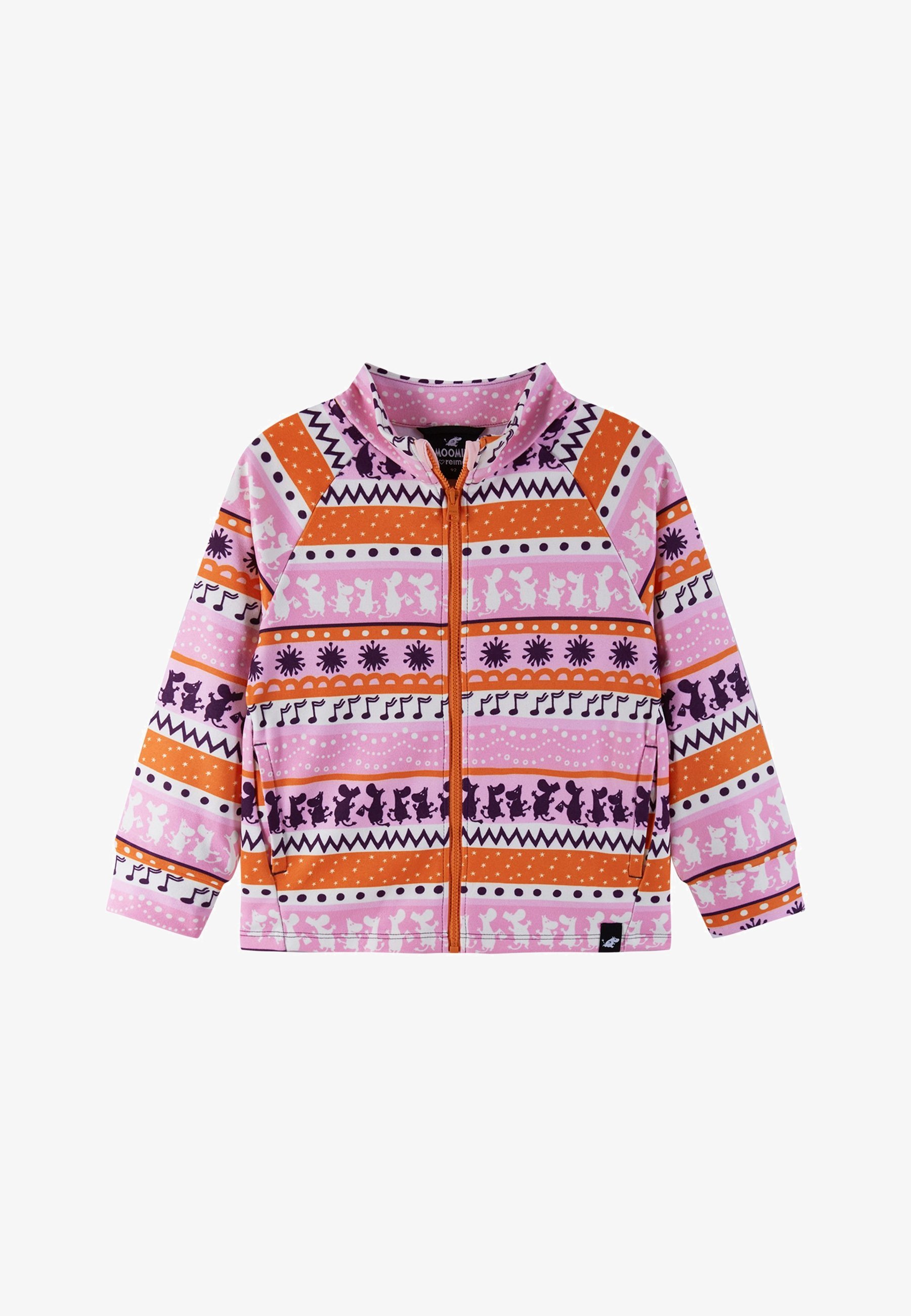 Reima MOOMIN TARPEEN UNISEX - Giacca in pile - rosa rosa