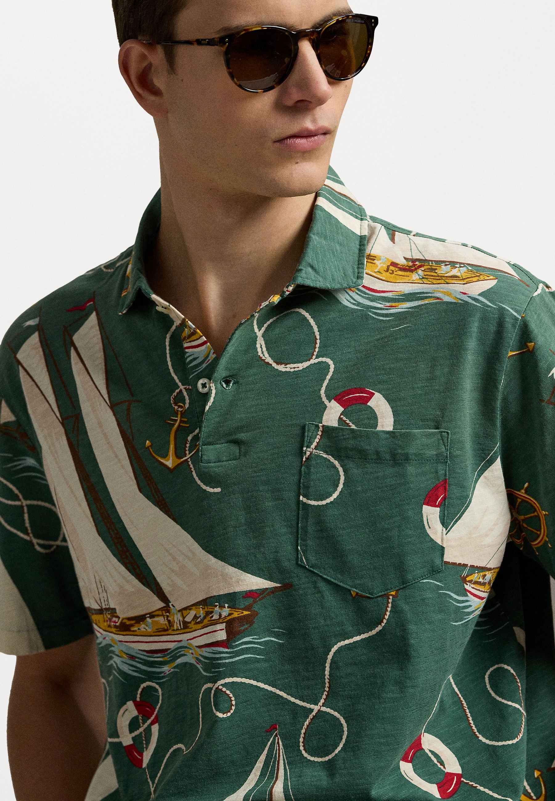 Polo Ralph Lauren Kurzarm-Poloshirt - Poloshirt - Steueranker