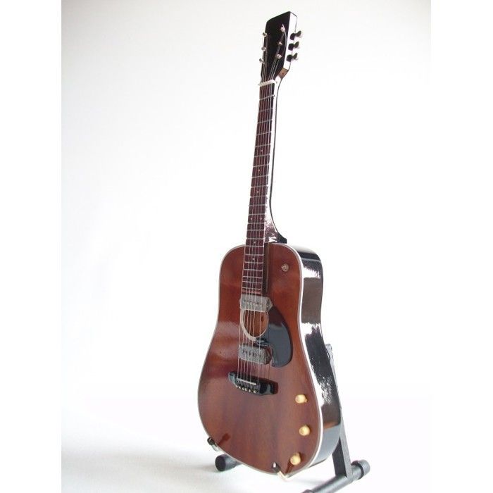 Kurt Cobain's Nirvana Martin miniature acoustic guitar