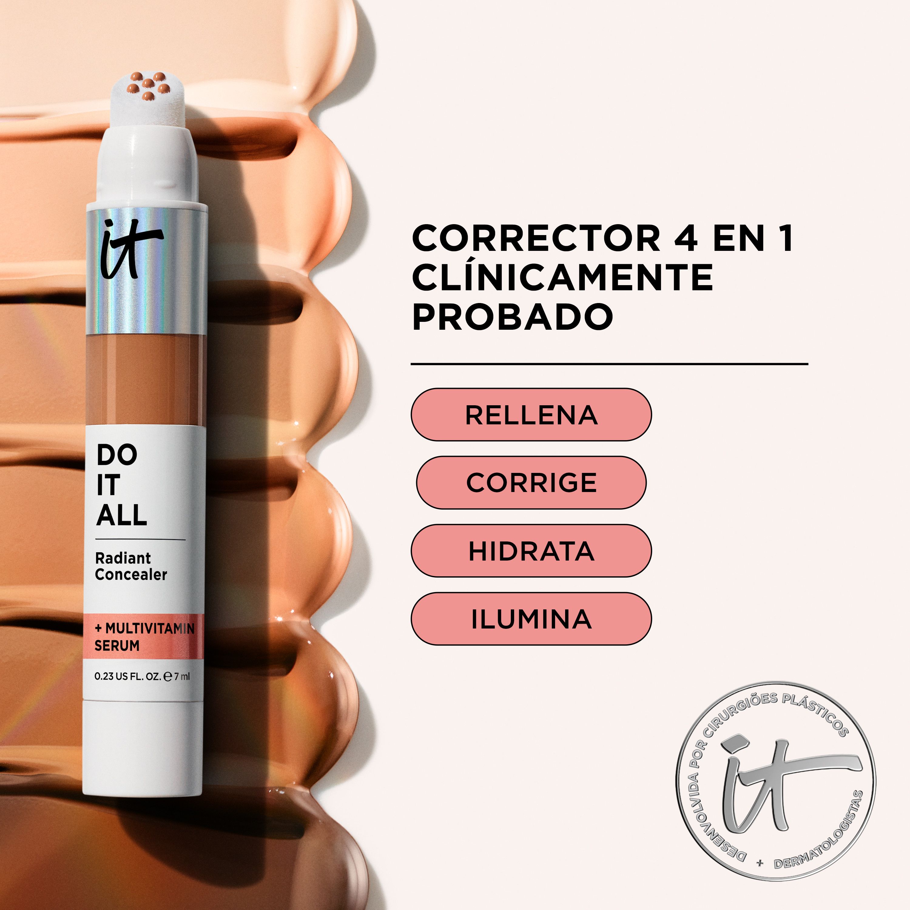 Do It All Radiant Corrector multivitamīnu serums Luksusa korektori