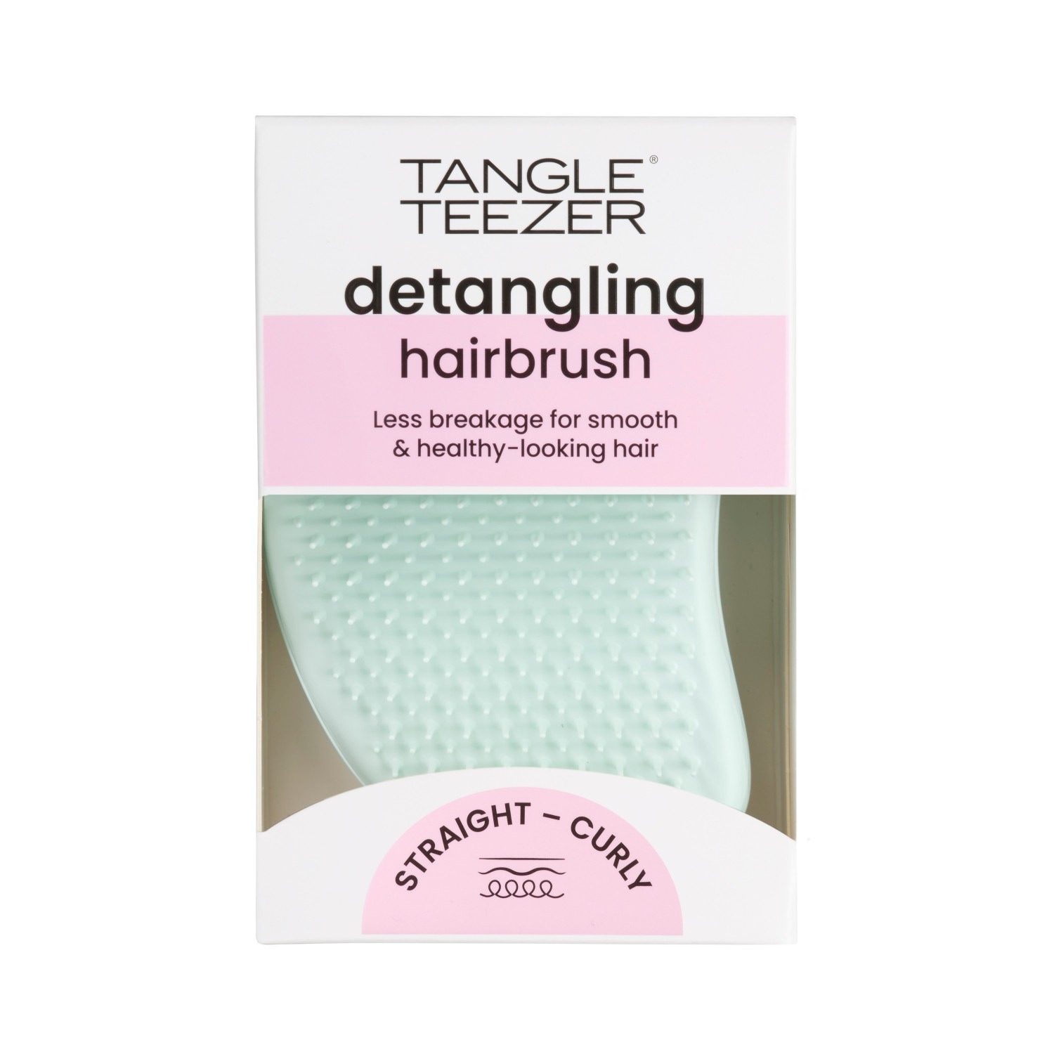 Tangle Teezer flade og paddlebørster, original isblå – 1 stk.