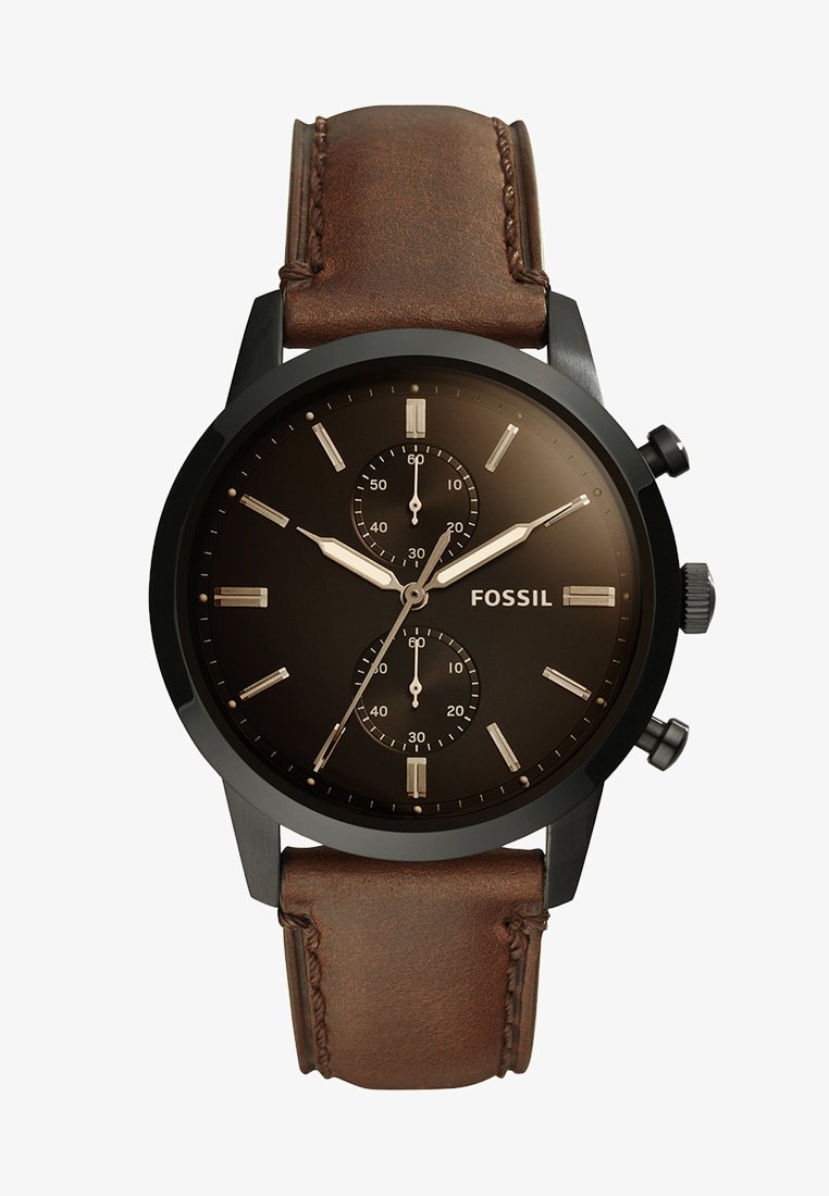 Fossil 44MM TOWNSMAN - Orologio cronografo - braun