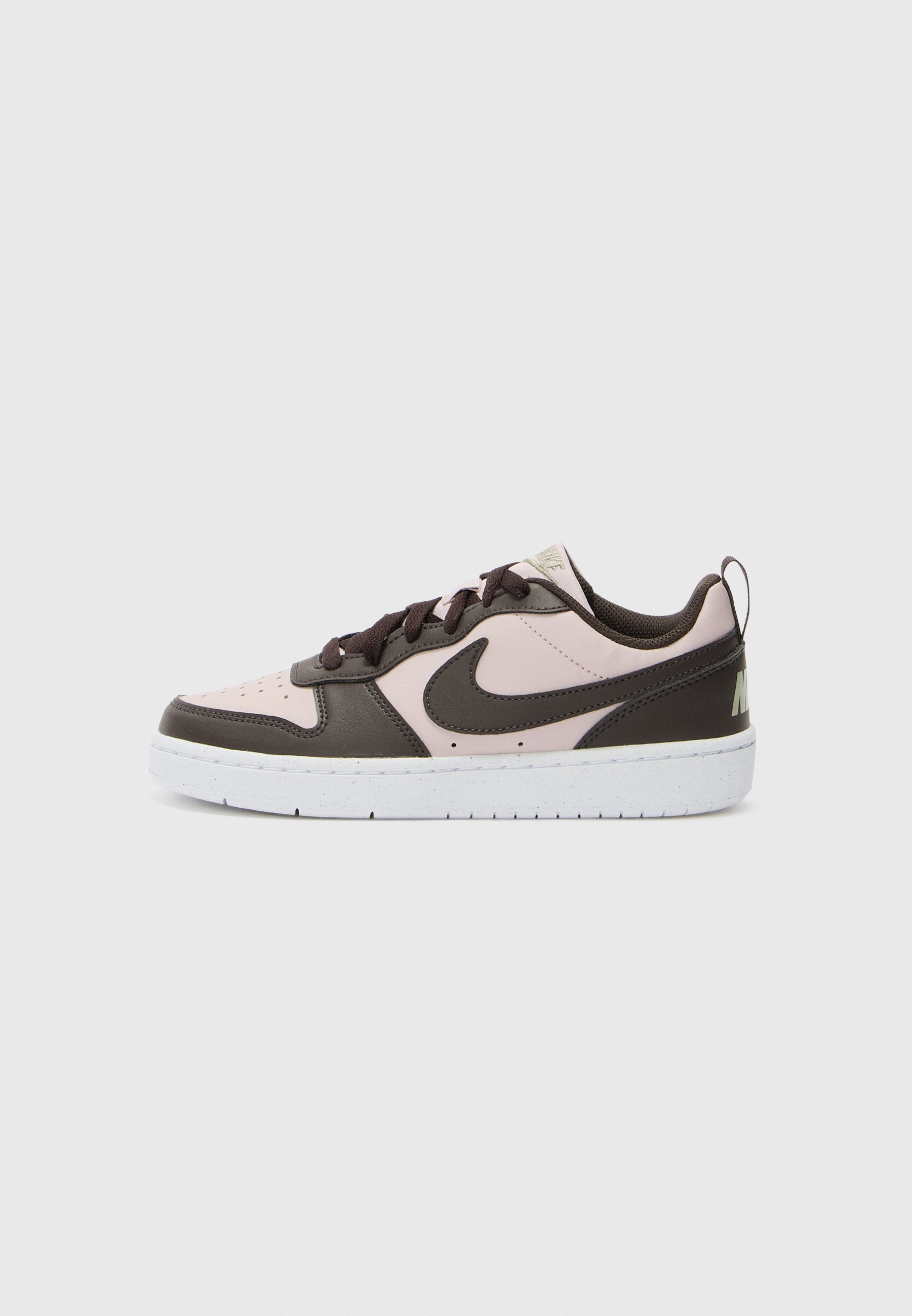 Nike Sportswear COURT BOROUGH LOW UNISEX - Sneaker - Particle Rose/Velvet Brown