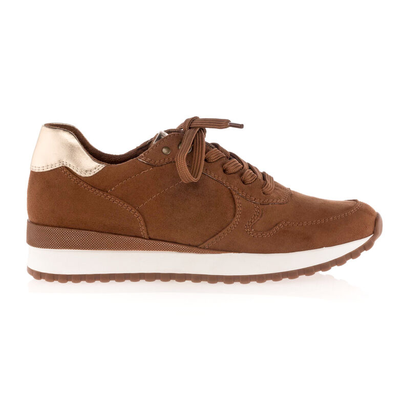 Zapatillas deportivas para mujer color marrón