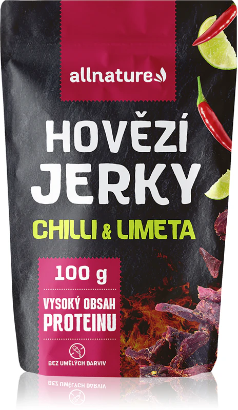 Carne seca Allnature sabor pimenta e limão