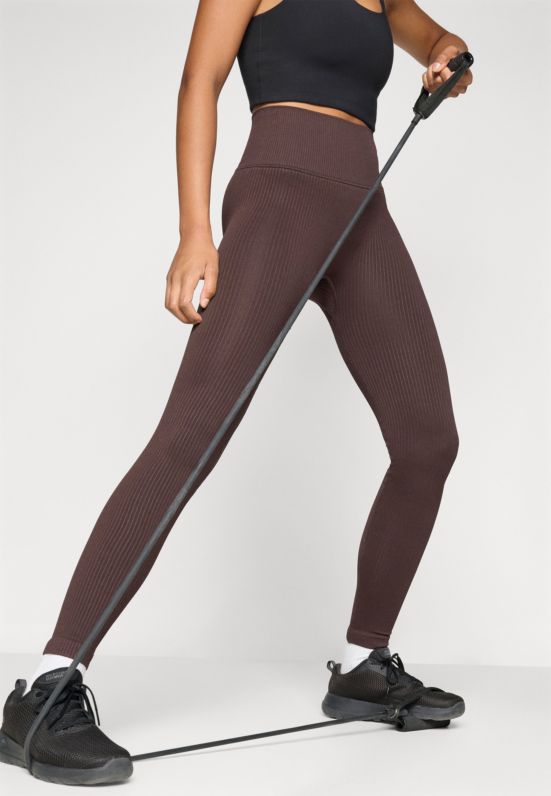 Björn Borg STUDIO SEAMLESS - Leggings - molé