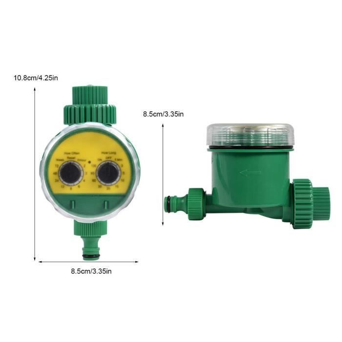 Elektronische bewateringstimer - KIMISS - Multifunctionele controller - Groen - 16 bewateringsprogramma's