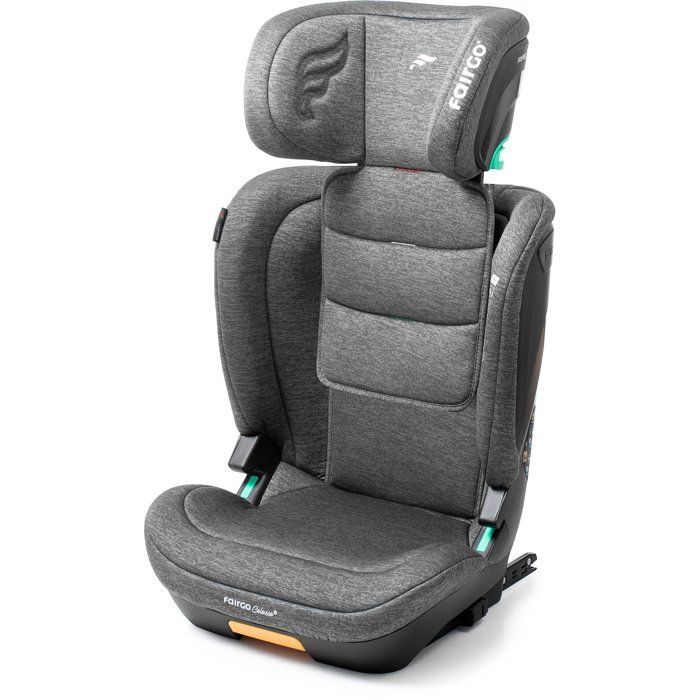Kindersitz – BABYAUTO – Colosso – Gruppe 2/3 – I-Size – 100/150 cm – Isofix – 11 Kopfstützenhöhenpositionen – Grau