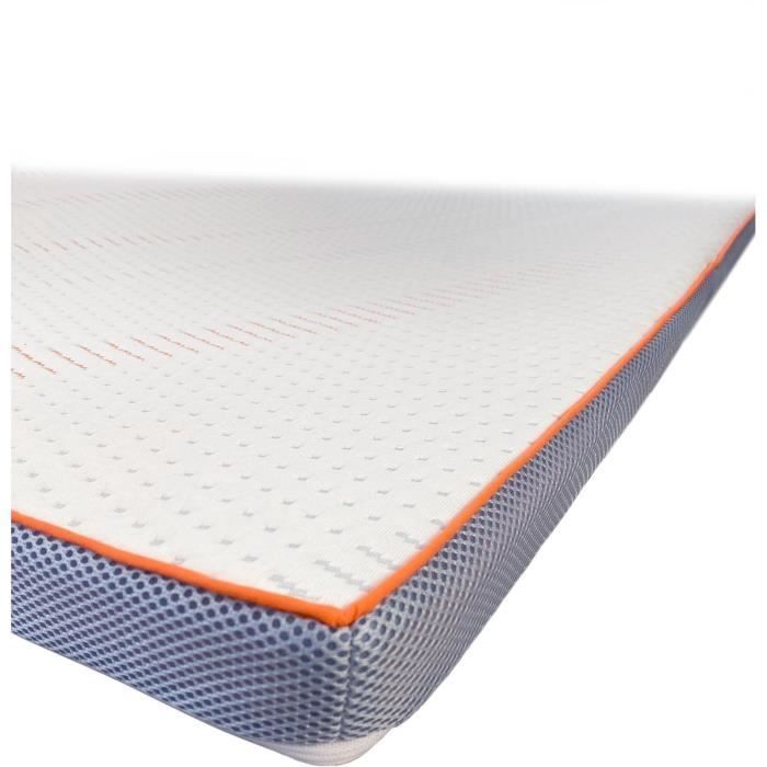 Cubrecolchón DODO - 160x200 cm - Funda extraíble - ERGO LATEX
