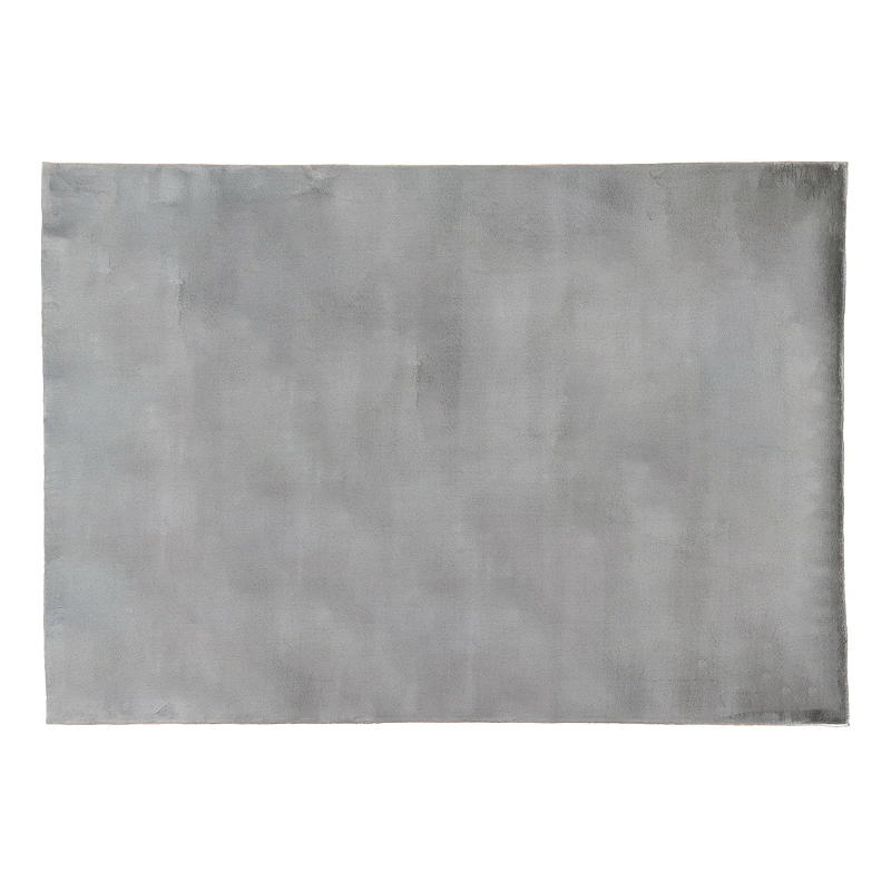 Hjemmetæppe 160x220 cm lysegrå Bella soft