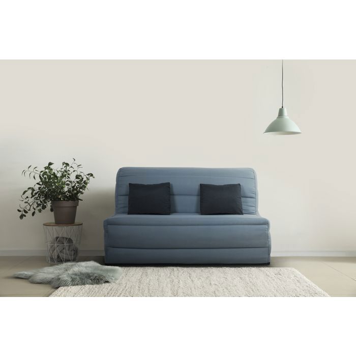 CECILIA BZ convertible sofa bed - RELAXIMA - sleeping area 140 x 190 cm, pearl grey